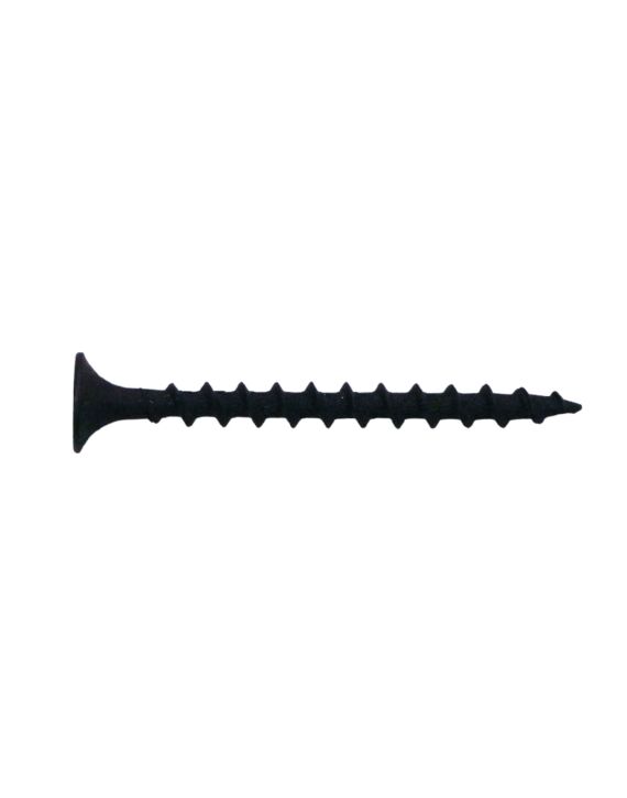 6 x 1-5/8 Drywall Screw Bugle Phillips Coarse Thread Black Phosphate 5000/Ctn
