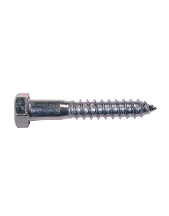1/2 x 3 Hex Lag Screw Zinc 50/Box