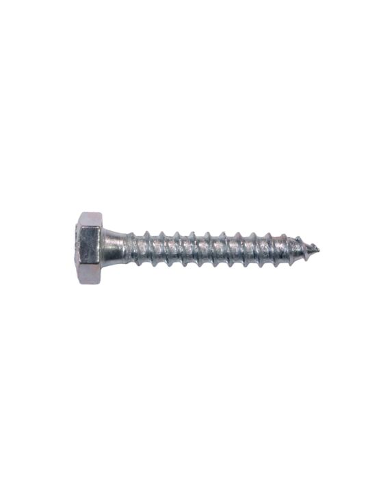 1/4 x 1-1/2 Hex Lag Screw Zinc 100/Box