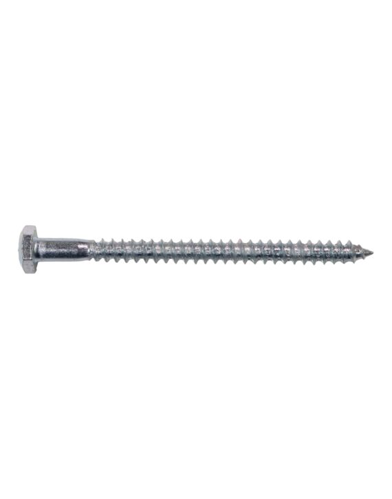 1/4 x 3-1/2 Hex Lag Screw Zinc 100/Box