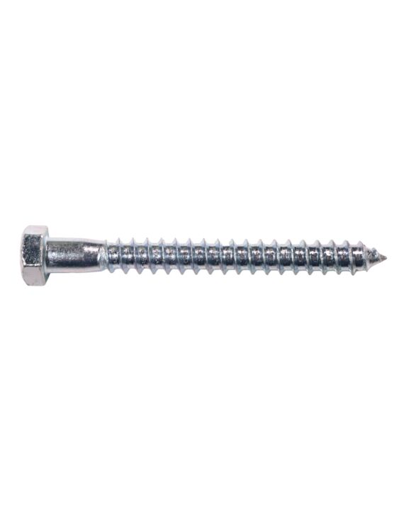 3/8 x 3-1/2 Hex Lag Screw Zinc 50/Box