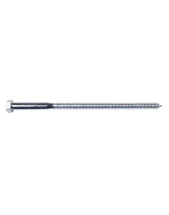 3/8 x 7 Hex Lag Screw Zinc 50/Box
