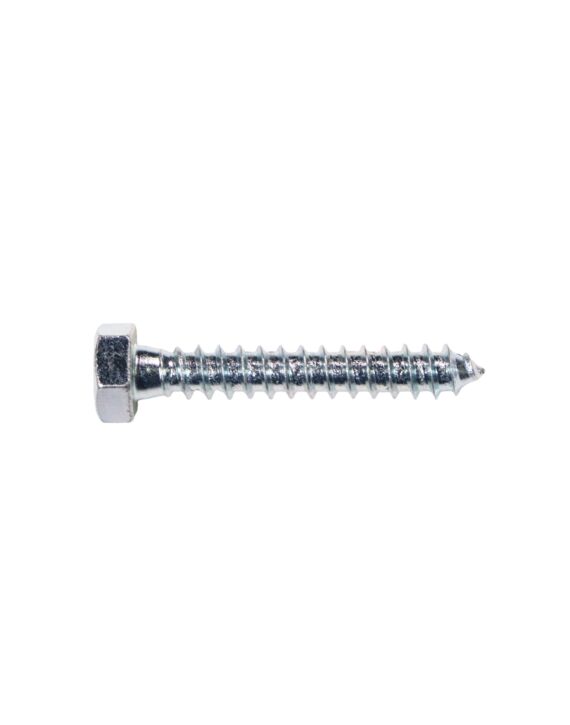 5/16 x 2 Hex Lag Screw Zinc 100/Box