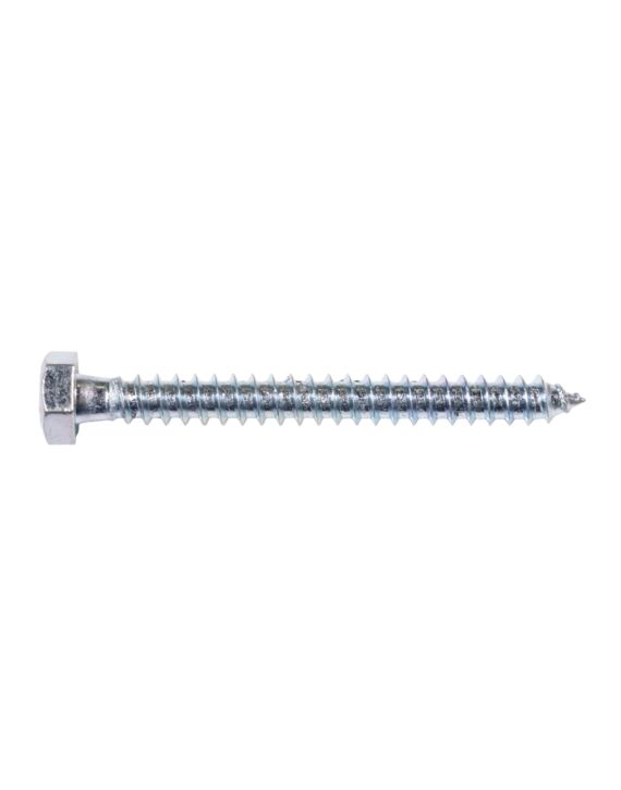 5/16 x 3 Hex Lag Screw Zinc 100/Box