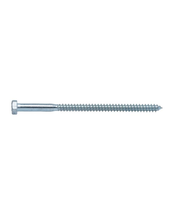 5/16 x 5 Hex Lag Screw Zinc 50/Box