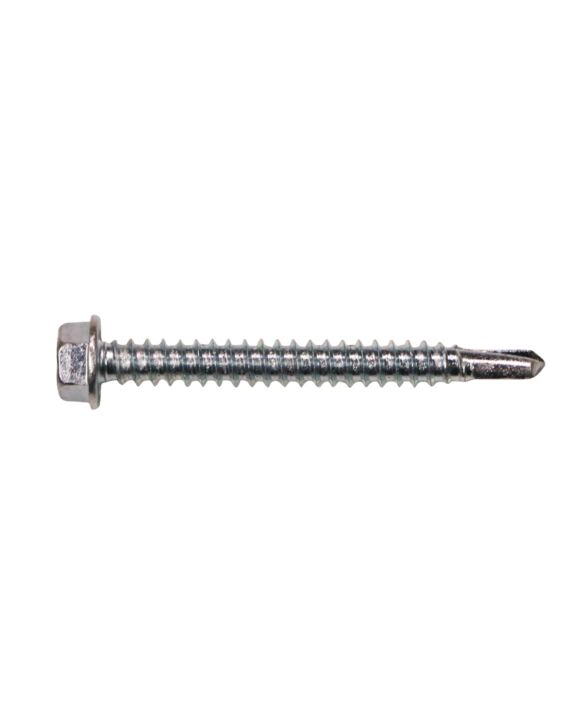 12 x 2 Hex Washer Head Self Drilling Screw Zinc 2000/Ctn