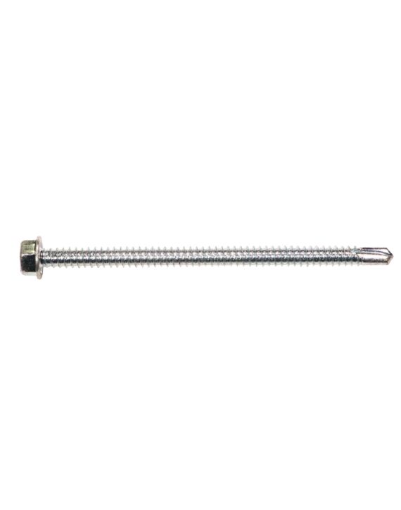 14 x 4 Hex Washer Head Self Drilling Screw Zinc - 500/Ctn