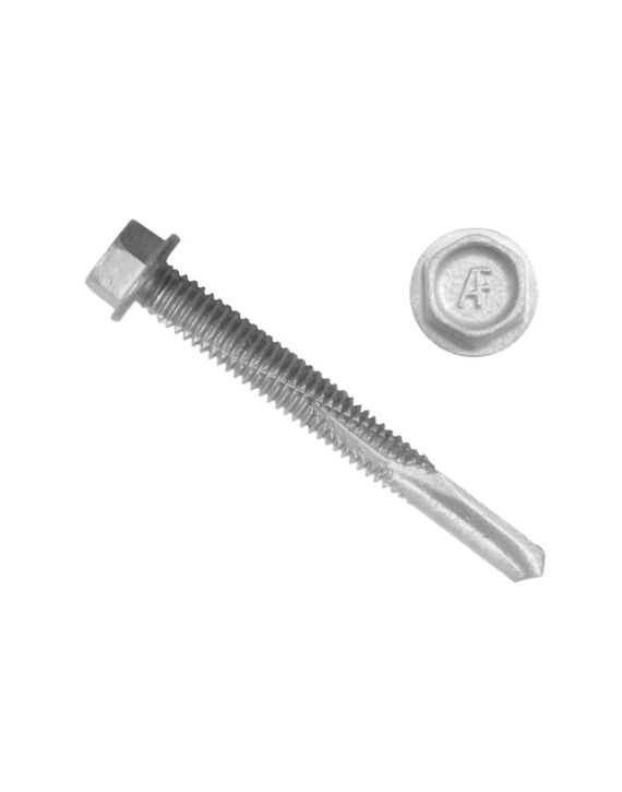 SD500 Hex Washer Head Self Drilling Screws - #5 Pt CliMax Coated