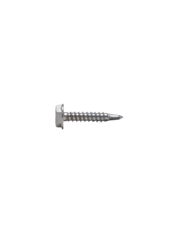 8 x 1/2 Hex Washer Head Self Drilling Screw Gr 410 Stainless Steel 100/Box