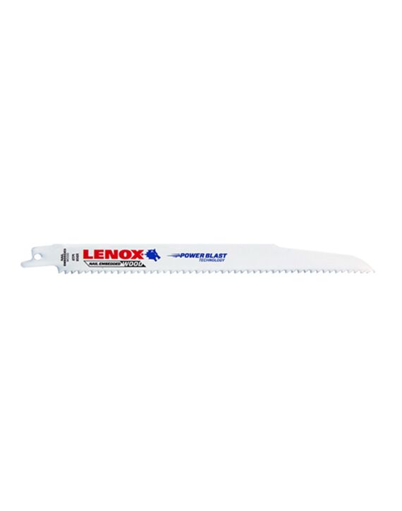 9 x 6T Lenox Wood Recip Blades 50/Pack
