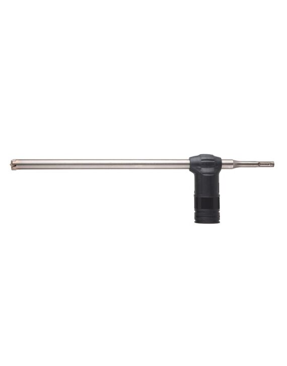 Dustless SDS-Plus Multi-Cutter Carbide Drill Bit with Vacuum Attachment