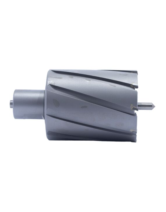2-1/4 x 3 Carbide Tipped Annular Cutter Bit 3/4 Weldon Shank with Pilot Pin
