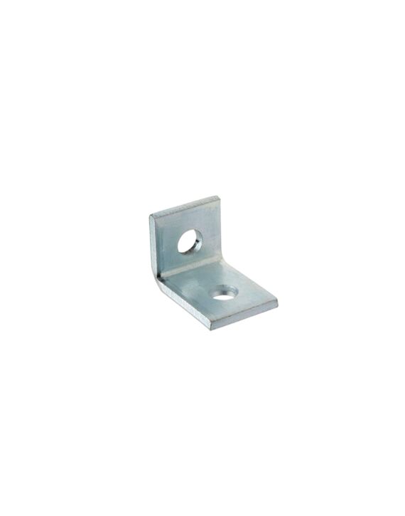 3/8 x 2-1/16 leg x 1-1/2 width x 8ga Angle Bracket 2 Hole Plain 50/Box