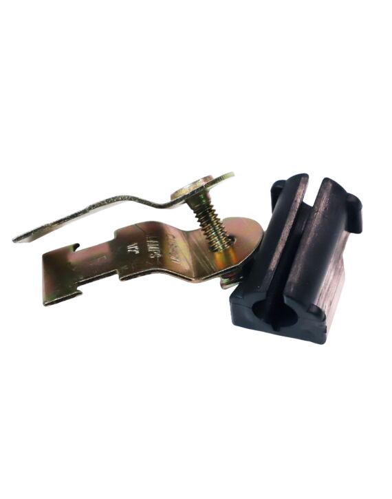 1/4 OD Cushion Clamp Zinc 1pc/Bag, 25/Box