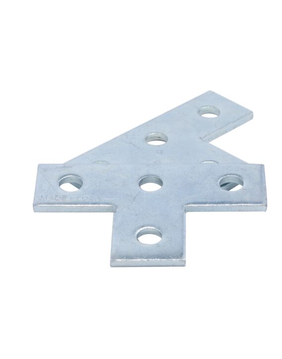 F-213 Flat Tee Plate 4 Hole 20/Box