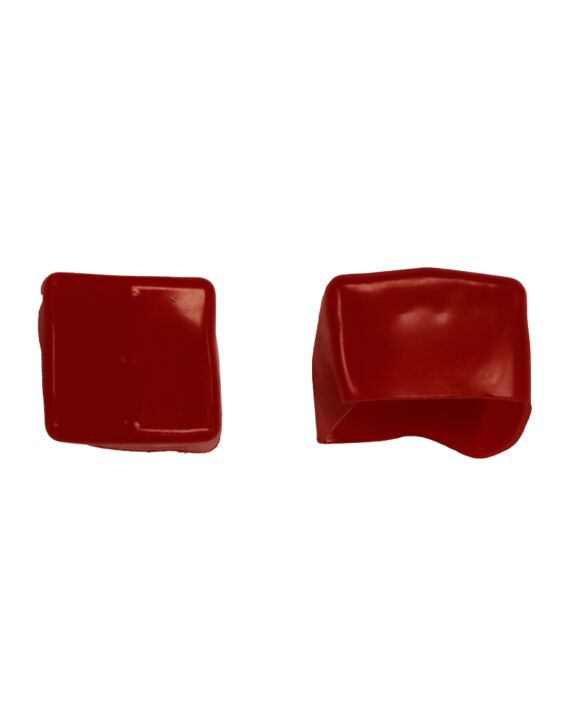 Rubber End Cap For 1-5/8 Strut Red
