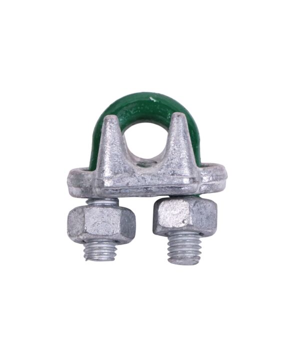 G-6240 1/2 Green Pin Drop Forged Wire Rope Clip Galvanized