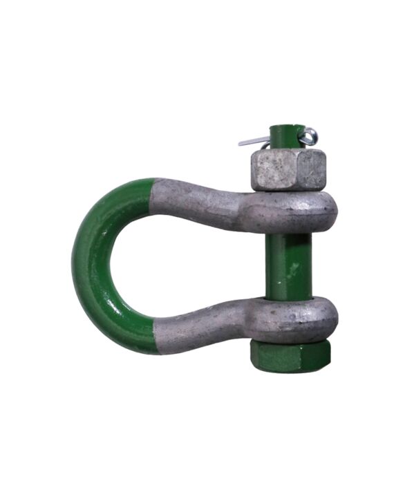 G-5263 1 Green Pin Super Shackle Galvanized WLL 12.5T