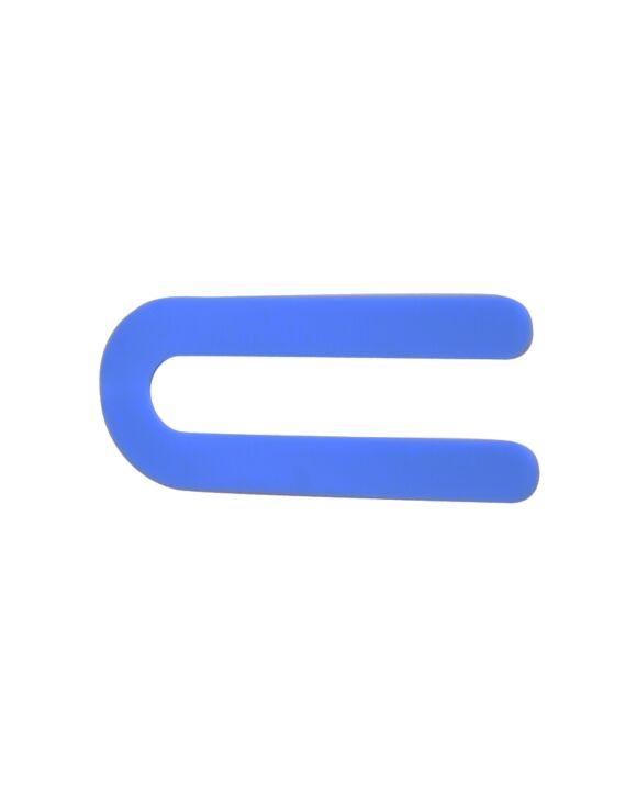 1/16 x 1-1/2 x 3-1/2 Horseshoe Shim Blue Box of 1000