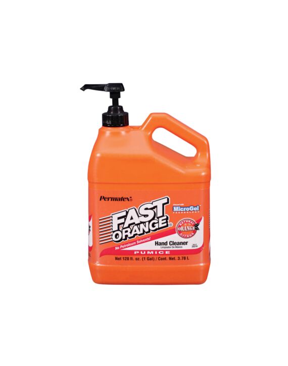 1 Gallon Fast Orange Pumice Hand Cleaner With Pump Top 4/Case