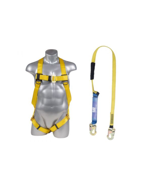 H144 Compliance-In-A-Bag Harness and Lanyard Kit 310 Lb Universal Size