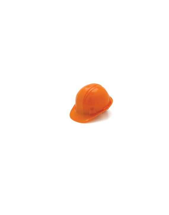 HP16140 Orange Cap Style Hard Hat 6-Point Ratchet 16/Case