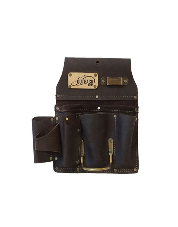 OX Pro Drywaller's Tool Pouch, Oil-Tanned Leather