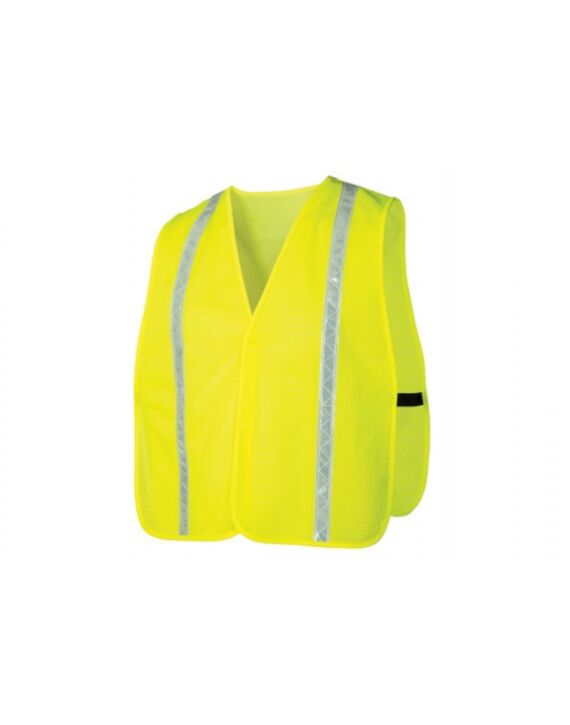 RV110 Non-rated Vest - Hi-vis Lime - 12/Box
