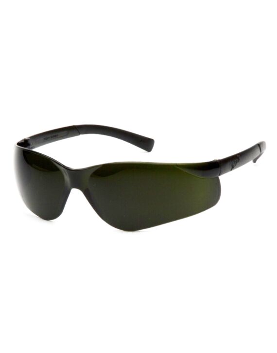 Ztek Safety Glasses Welding 5.0 IR Green Lens Green Temple