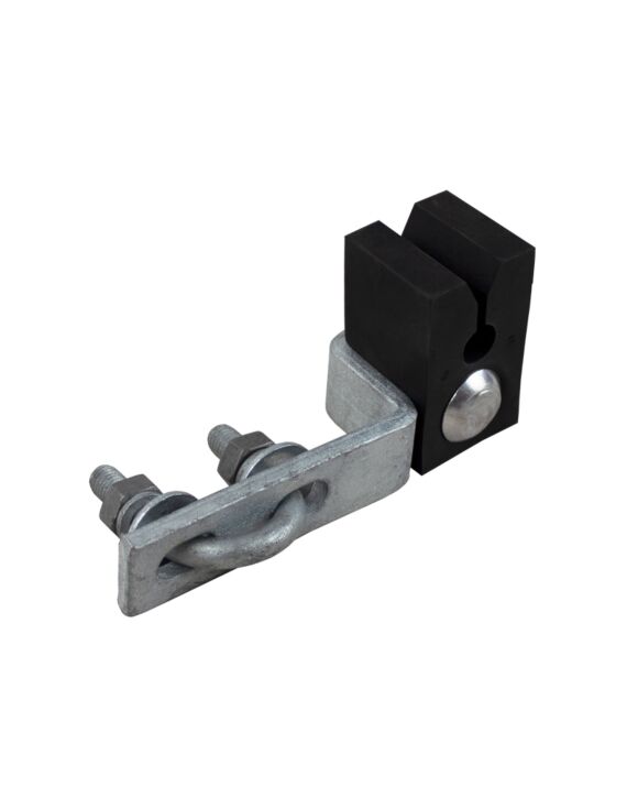 Intermediate Cable Guide for Ladder Mount Safety Climb Galvanized with Hardware