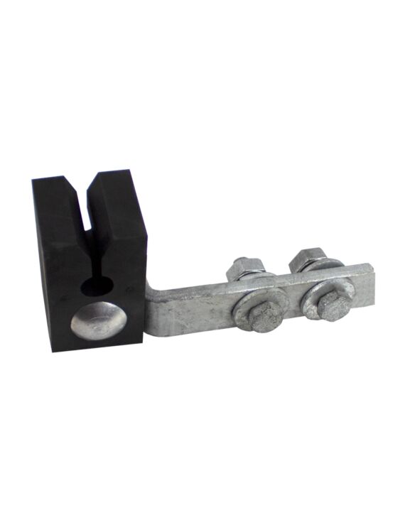Monopole Intermediate Standard Cable Guide Bracket Galvanized with Hardware
