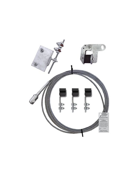 180ft Pole Mount Phoenix Climb System HDG with Stainless Steel Cable