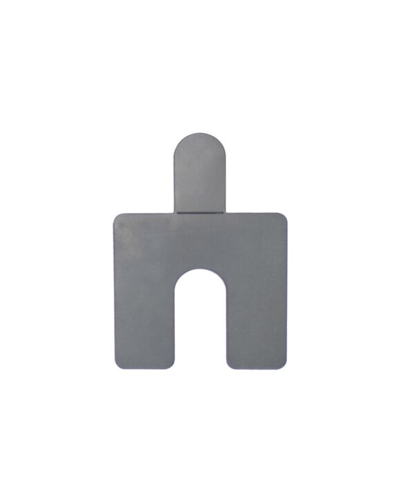 1/16 x 4 x 4 Slotted Shim Plate Galvanized for Blind Bolt