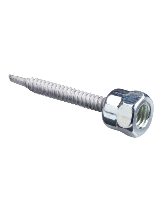 1/4 x 1 Sammy Screw - Steel for 3/8 Rod 25/Box - 125/Case