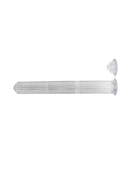 AF 3/8 x 6 (9/16 Drill Size) Nylon Screen Tube w/ Hole Plug 25/Box