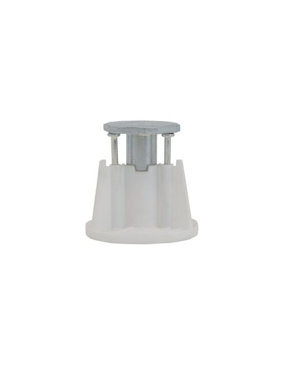 PFM2501438 1/4-3/8" Wood-Knocker II+ Multi Low Profile Concrete Insert White 100/Box