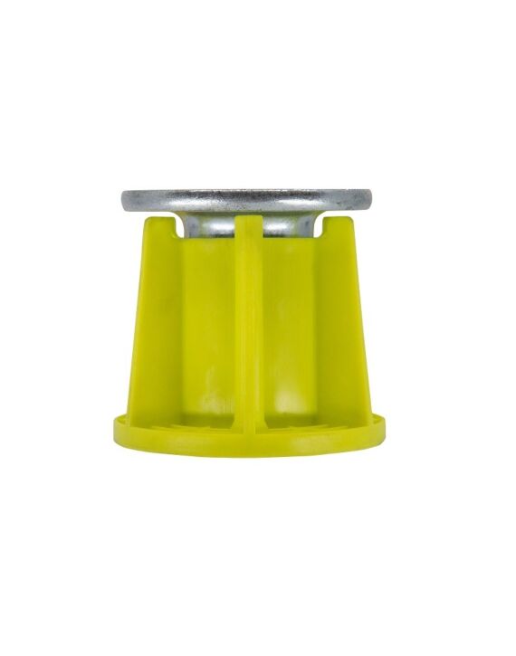PFM2610012NN 1/2" Pan-Knocker II+ Push-In Thread Concrete Insert Yellow 1/Box