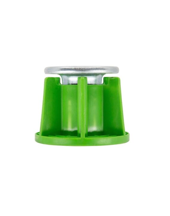 PFM2610038NN 3/8" Pan-Knocker II+ Push-In Thread Concrete Insert Green 1/Box