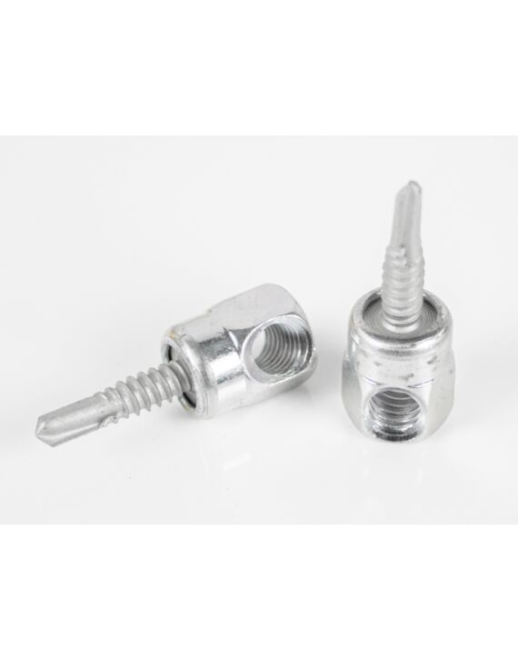 1/4-14 x 1 Sammy Screw Side Mount - Steel for 3/8 Rod 25/Box - 125/Case