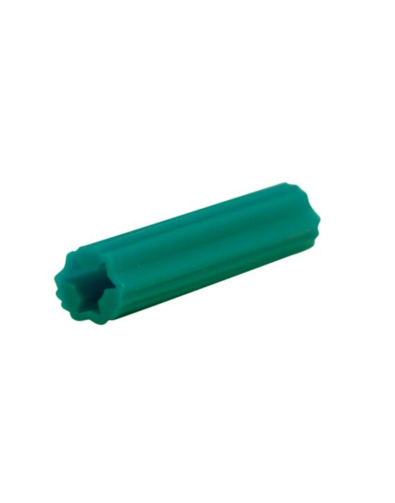 1/4 x 1-1/2 Vinyl Plastic Screw Anchor Green 100/Box