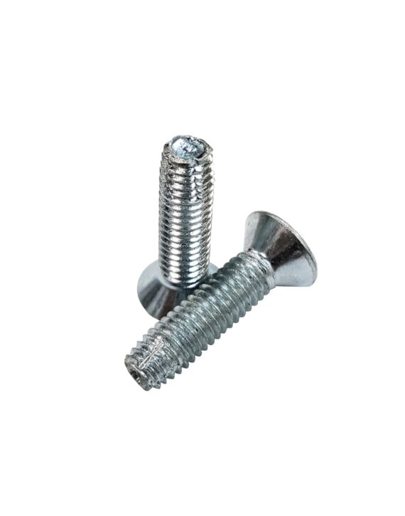 Flat Phillips Undercut Machine Screw Thread Cutter Zinc