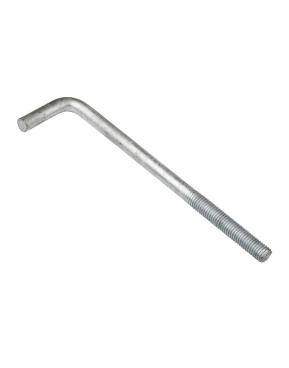 L Shape Anchor Bolt Assembly Galvanized