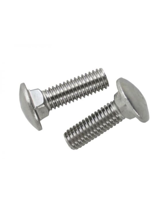 1/4-20 x 1 Carriage Bolt Gr 18.8 Stainless Steel 100/Box