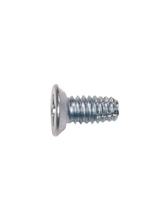 12-24 x 1/2 Flat Phillips Head Undercut Machine Screw Type F Thread Cutter Zinc