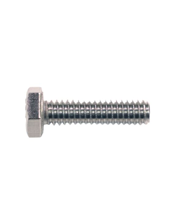 1/4-20 x 1 Hex Cap Screw, Full Thread, Gr 304 Stainless Steel F593C 100/Box - 1400/Ctn
