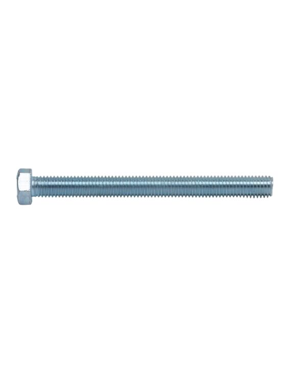 1/2-13 x 5-1/2 Hex Tap Bolt, Full Thread, A307 Grade A Zinc