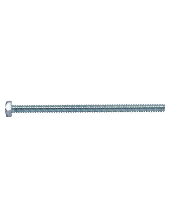 1/4-20 x 4-1/2 Hex Tap Bolt, Full Thread, A307 Grade A Zinc 100/Box