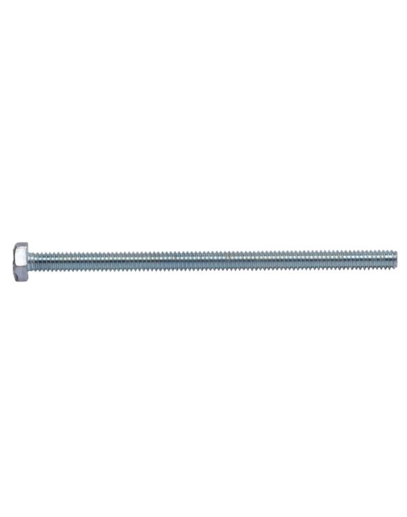 1/4-20 x 6 Hex Tap Bolt, Full Thread, A307 Grade A Zinc 100/Box