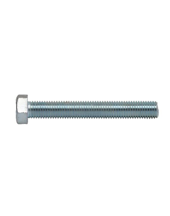 1/2-13 x 2 Hex Tap Bolt, Full Thread, A307 Grade A Zinc 50/Box - 400/Ctn