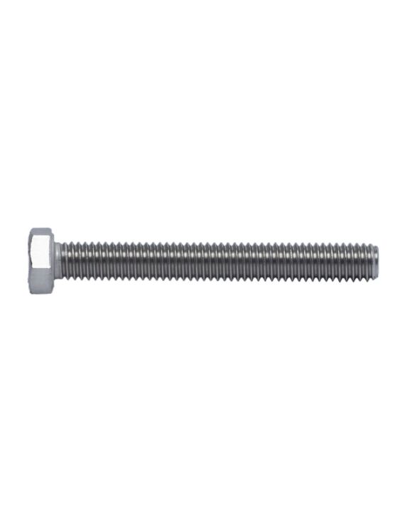 1/4-20 x 3 Hex Tap Bolt, Full Thread, Gr 18.8 Stainless Steel 100/Box